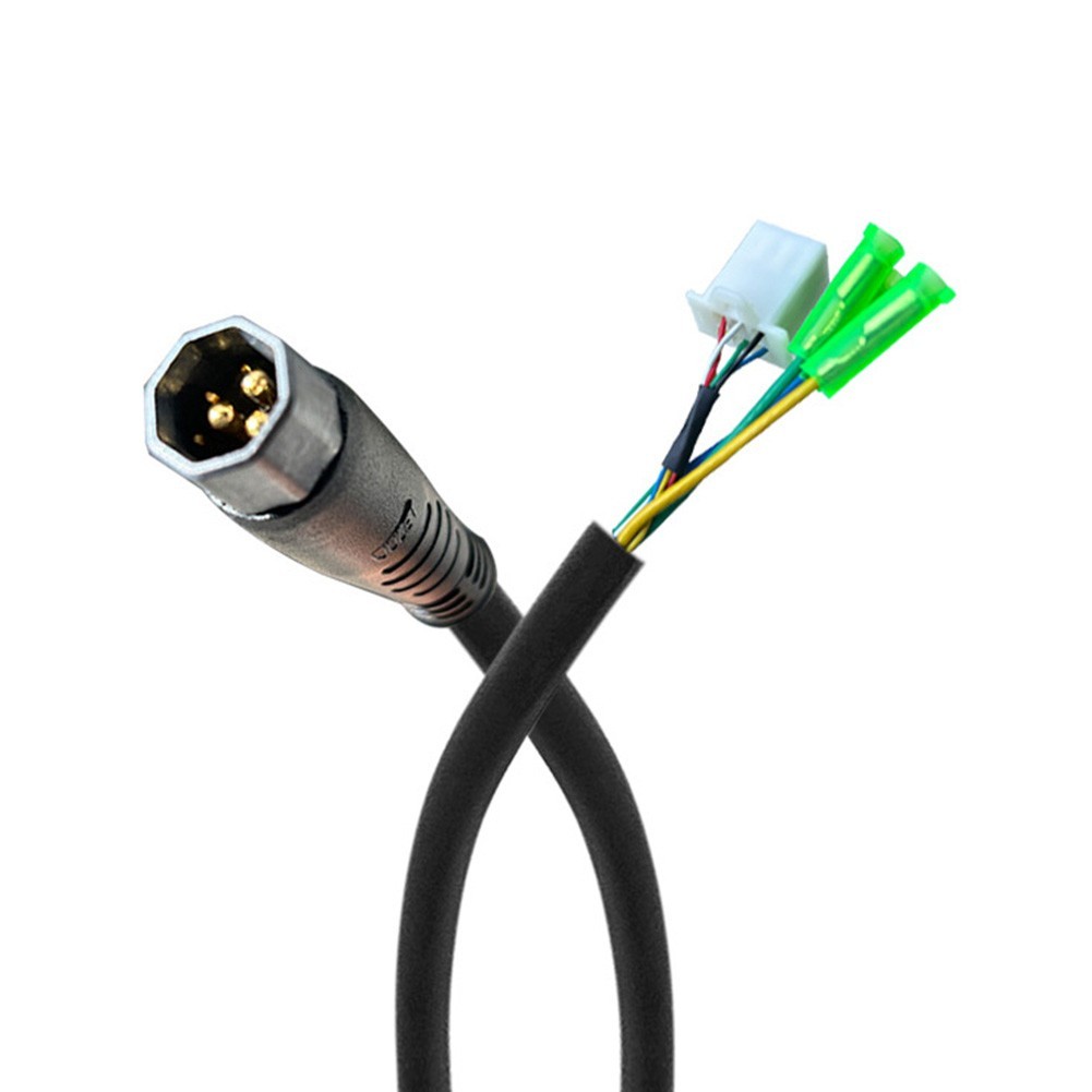 9Pin Motor Cable Adapter Cable/Male Black Adapter EBike Electric Bicycle