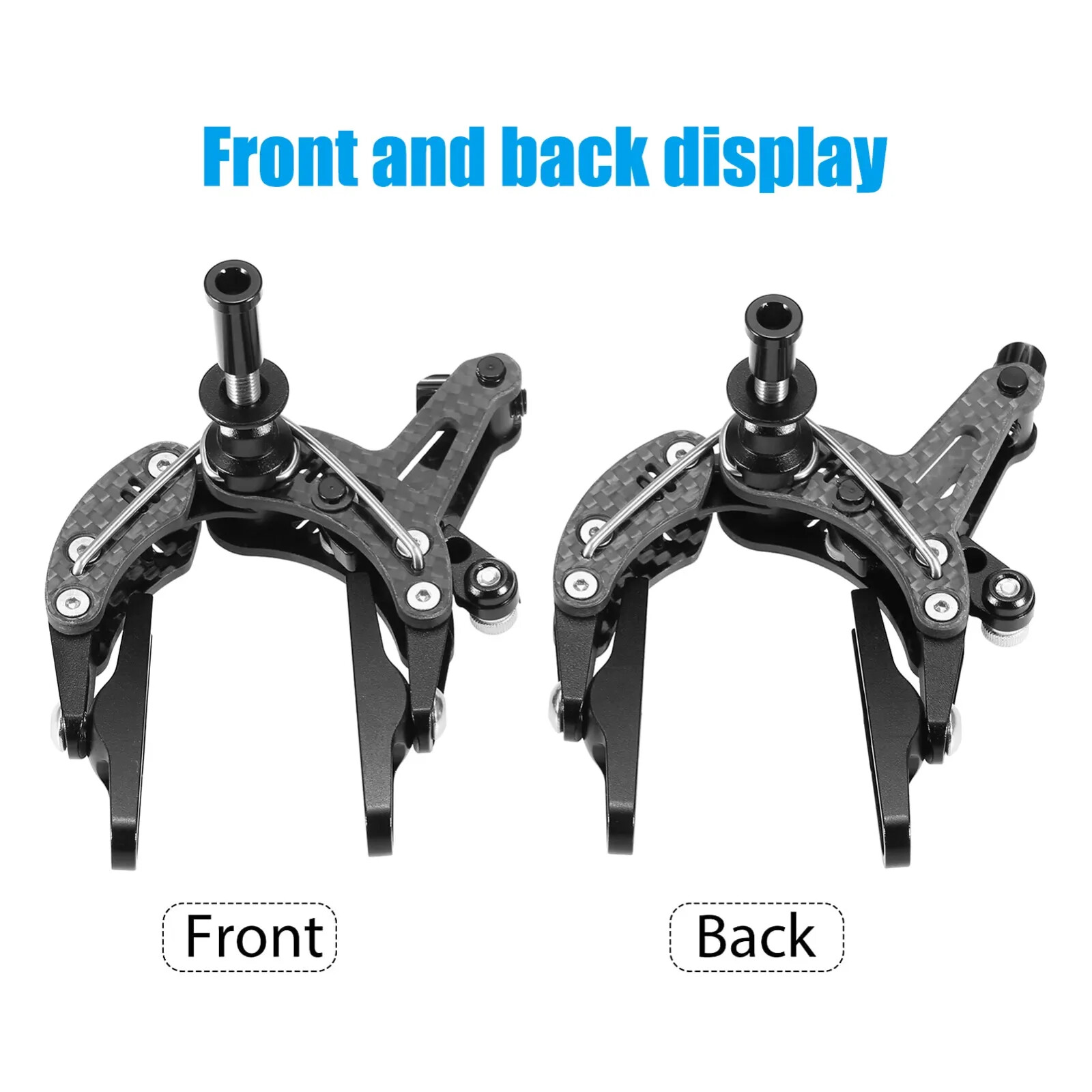 Carbon Fiber Road Bike C Brake Calipers Ultra Light Weight Set Track Race Ztto