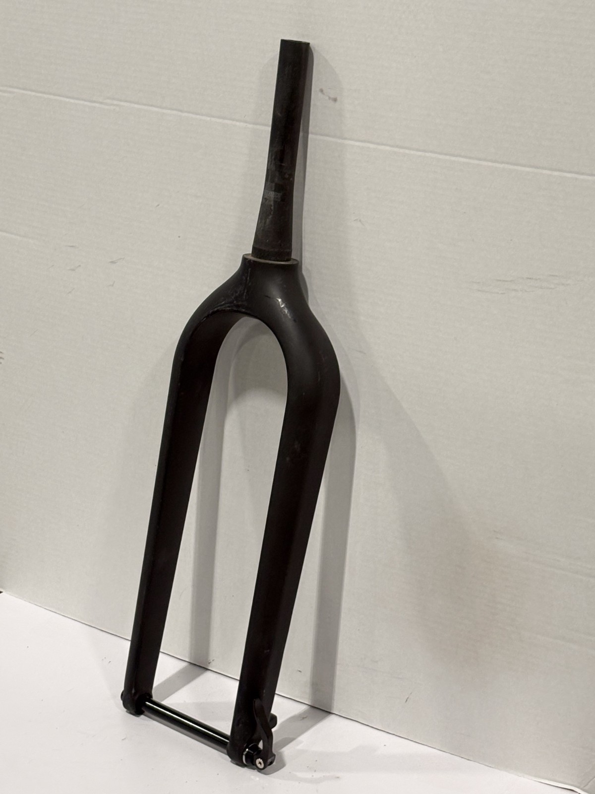 26 Inch Fat Bike Carbon Fork 1 1/8 135mm Threadless Tapered Disc Brake Qr
