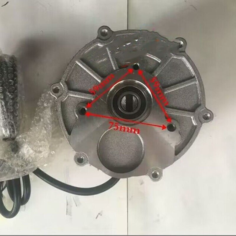 1418HQF 500W DC 48V 60V Brushless Motor Bicycle Motor Without Differential Gear