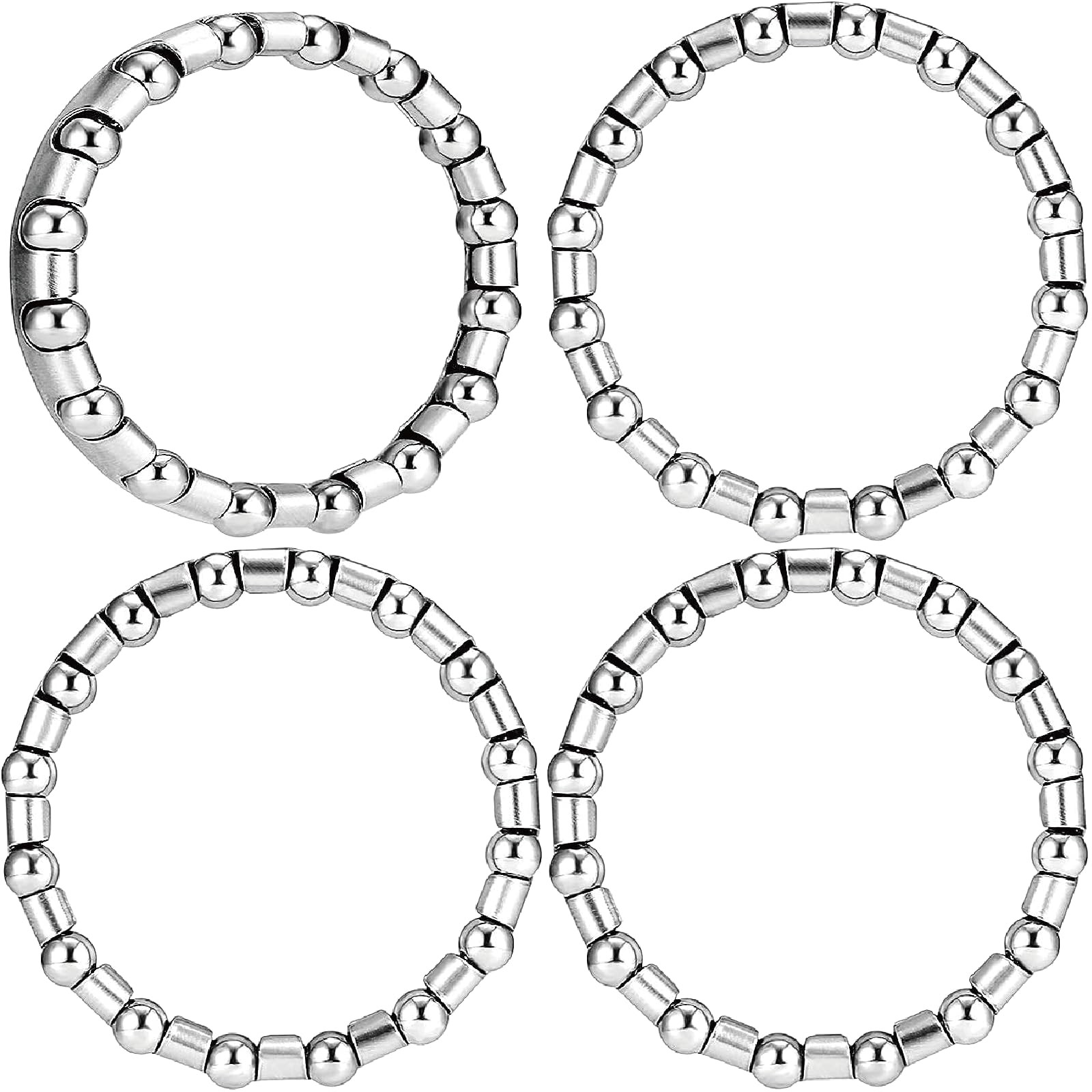 5/32″ x 16-Balls Bike Headset Crank Bearings-4PCS Stainless Steel Axle Wheel …