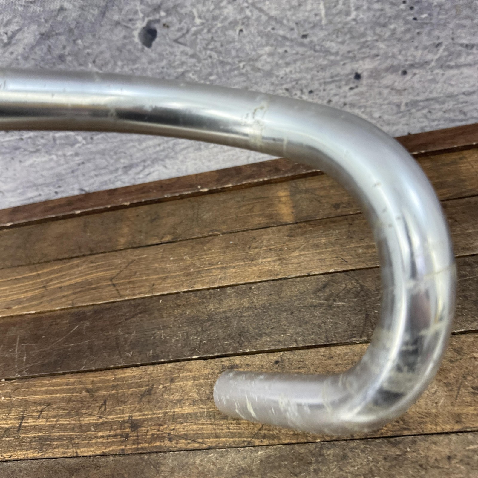 Vintage Cinelli Giro D’Italia Drop Handlebar 40cm 26.4 mm Clamp Silver Road Bar