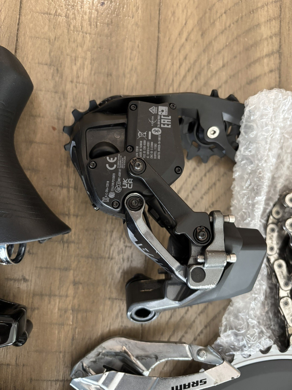 SRAM Rival eTap AXS D1 2×12 Groupset 175mm 48/35T Hydraulic Disc TakeOff Set