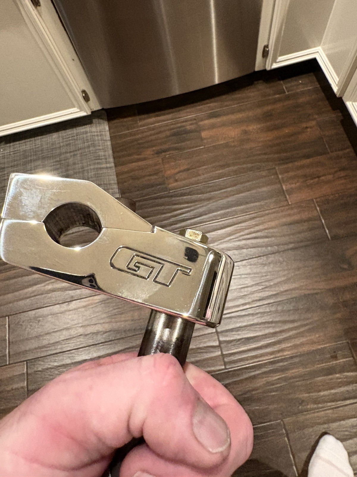 GT ELITE STEM 1 Inch THREADED OG RESTORED AND POLISHED