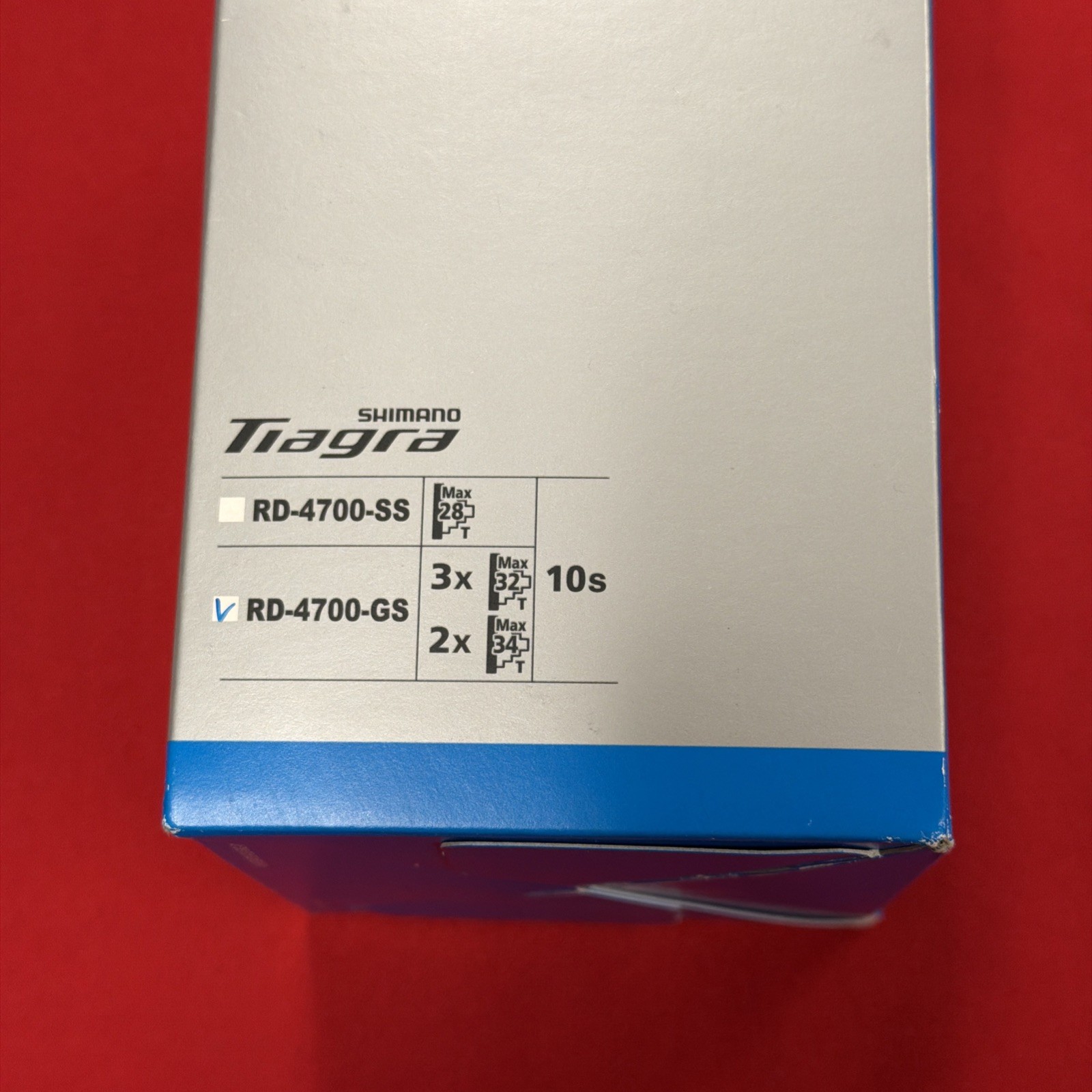 Shimano Tiagra RD-4700-GS Rear Derailleur – 10 Speed, Medium Cage NEW