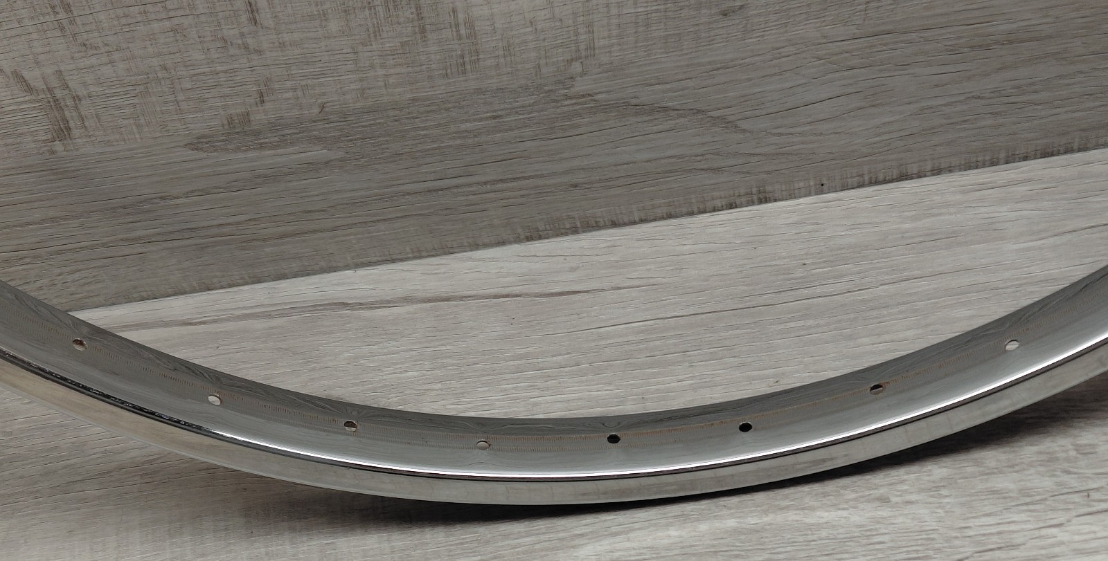 Vintage 26 X 1 3/4″ S-7 Chrome “Schwinn Tubular Rim” Stamped S-7 36 H Hoop Rim
