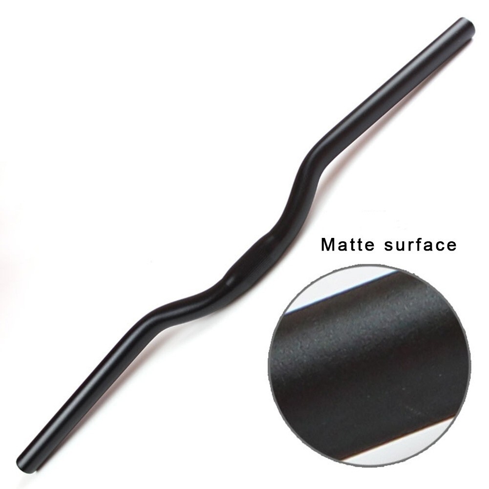 Bicycle Riser Handlebar 25.4*480-580mm Aluminum Alloy Mountain Bike Handlebars