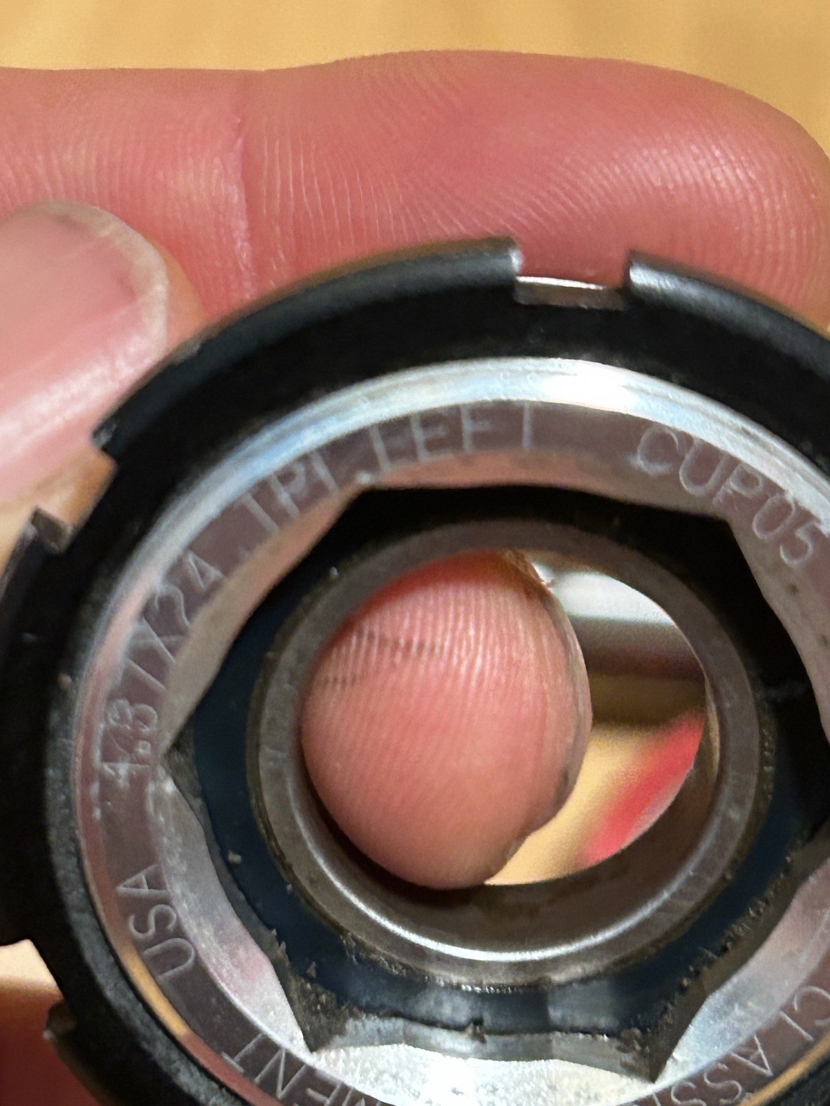 Vintage American Classic Titanium Sealed Bottom Bracket 113 mm 90s MTB 146g XTR