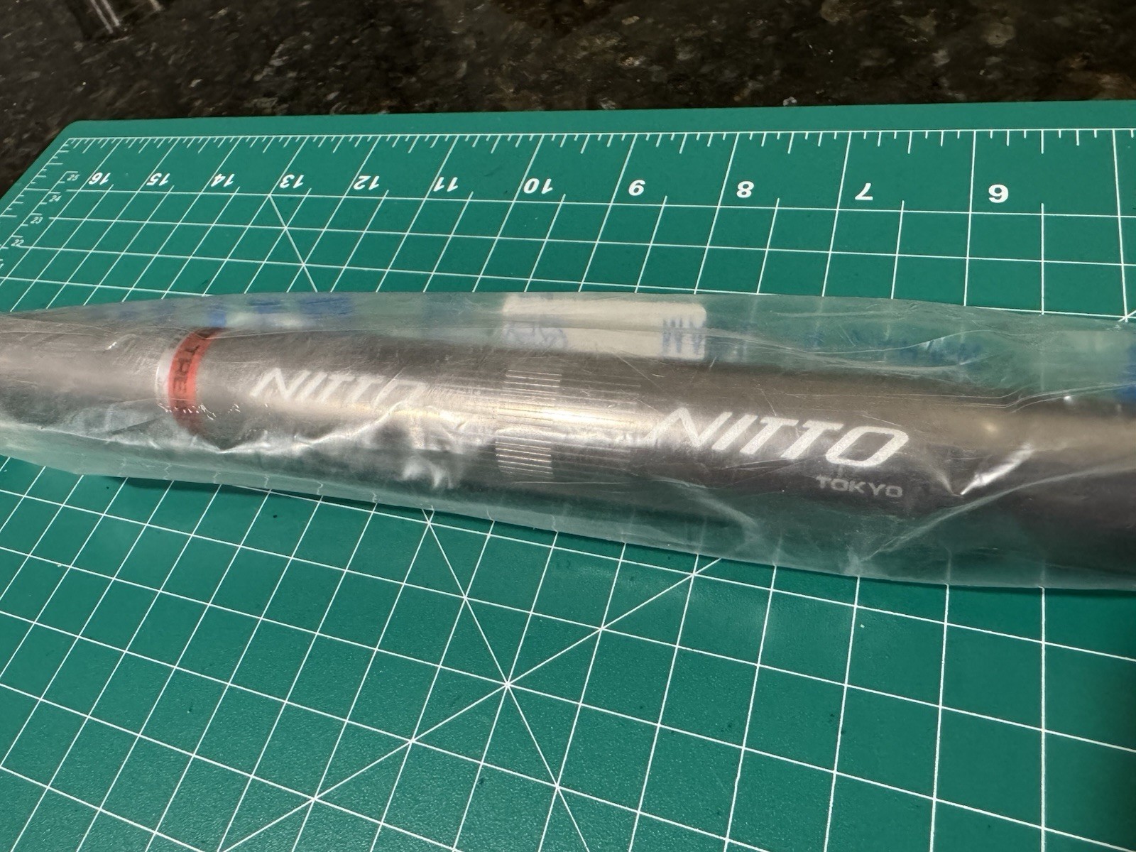 Nitto RB-018 Drop Handlebar Bullhorn Track Silver Width 380 Clamp 26.0 Japan
