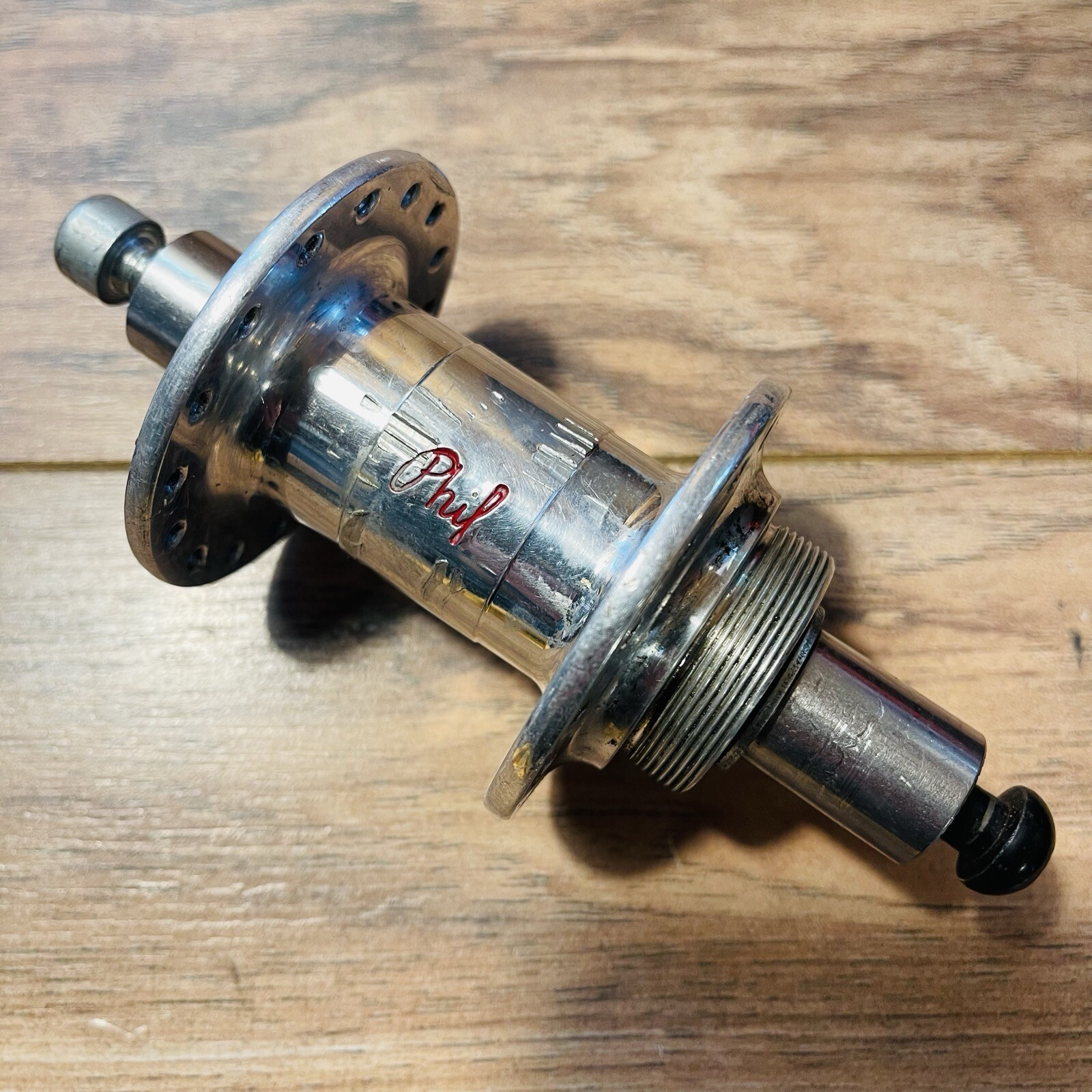  Phil Wood Low Flange Hub 116 Trials Spacing 32 Hole Freewheel