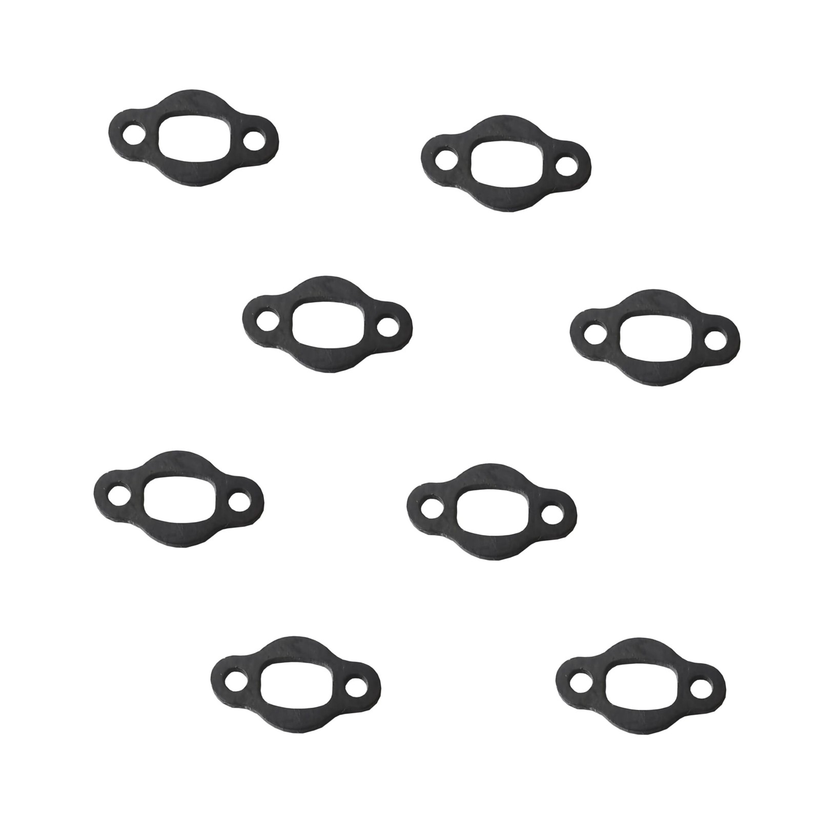 8pcs Exhaust Muffler Gasket Air Out Exhaust Gasket with 40mm Stud Spacing for