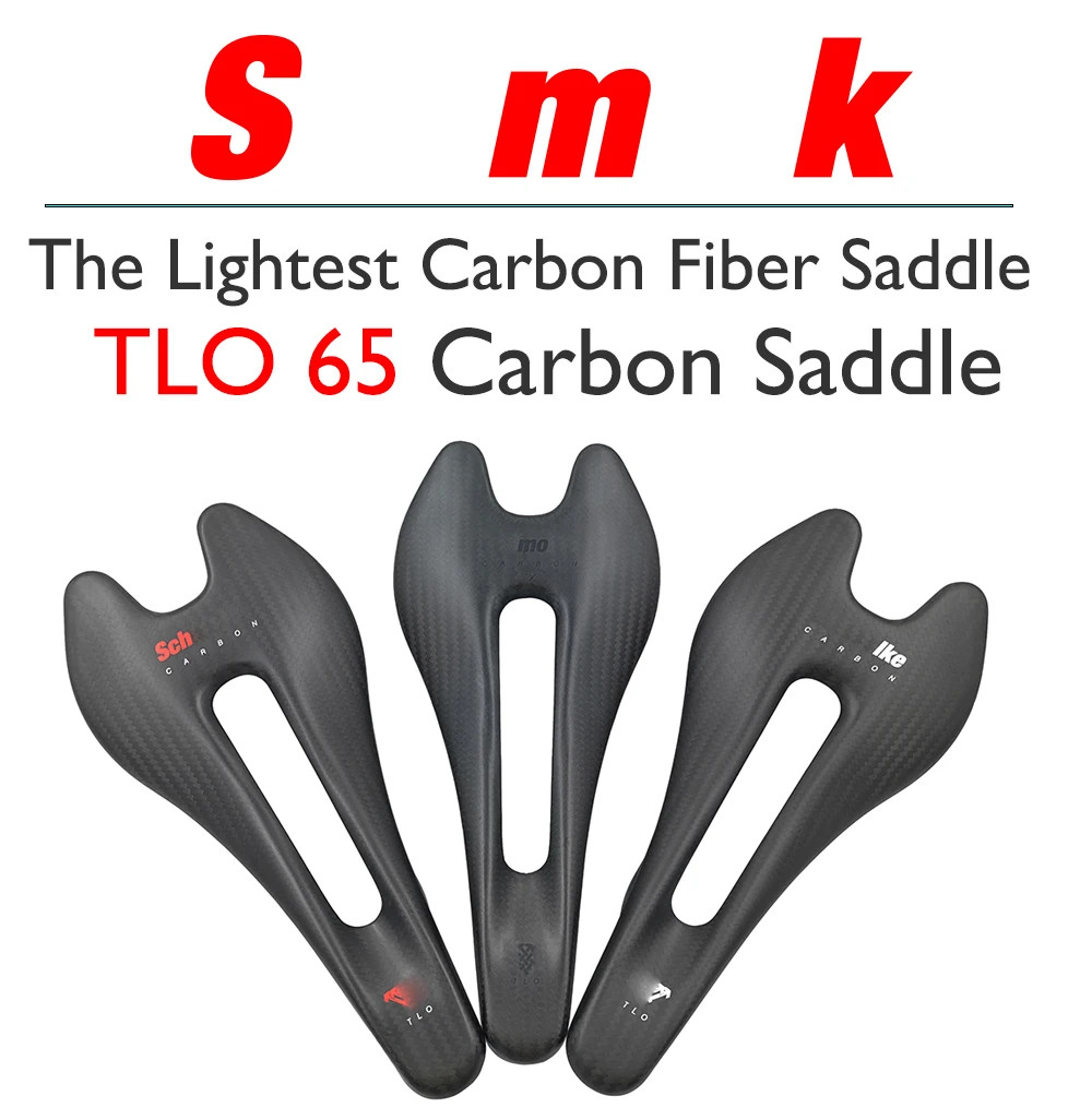 Painted Carbon Side / Gravel Saddle Ultra Lightweight Compatible with 7×8,7x9mm