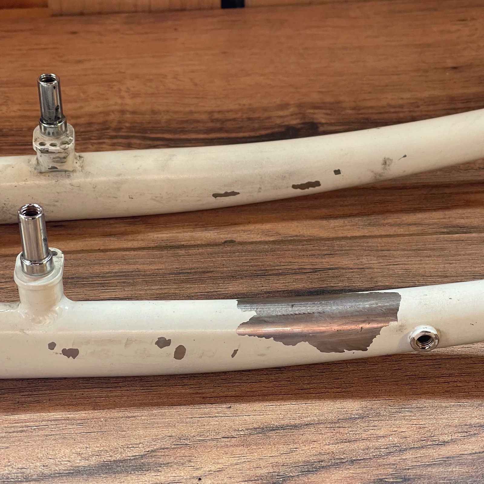 Tange 700C Lugged Cyclocross Gravel Fork 1 1/8 Threadless 232mm 395 Axle/Crown