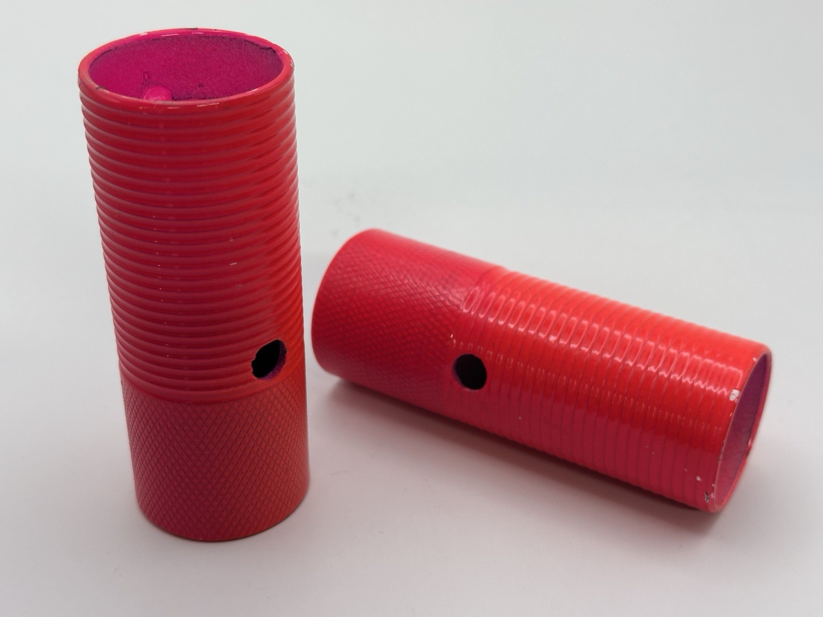 2pc Pink/orange 1 1/2″ x 4″ MTB BMX Bike Alloy Foot Stunt Pegs Footrest