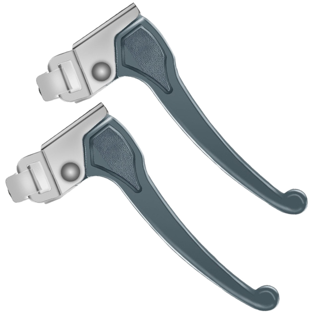 Metal Body PC Plastic Brake Levers for For road Bikes Folding Bikes 12.5×6.5cm
