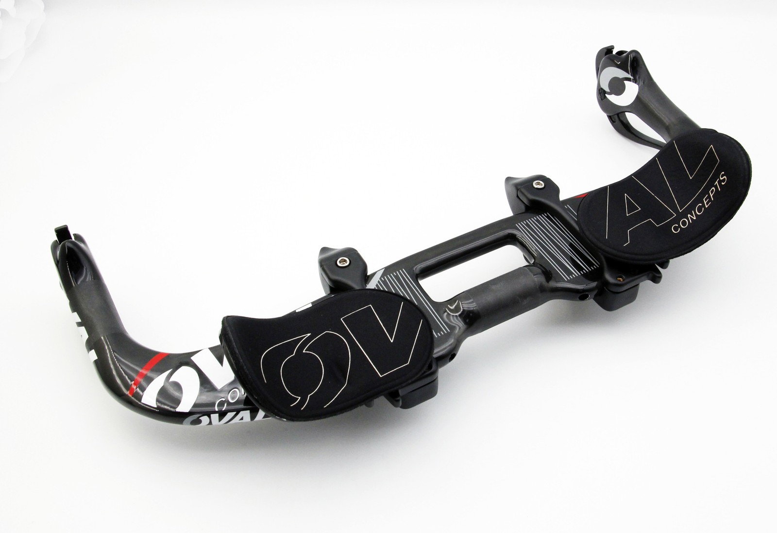 NOS Oval Concepts A901 Full Carbon Aerobar 26.0 x 420mm TT Triathlon Aero Bar