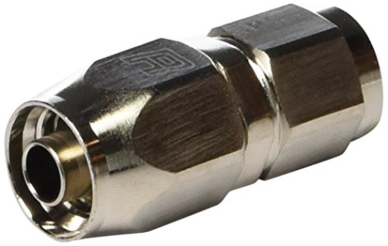 Endura Anodized Aluminum -6AN Straight Hose End – 1 Count (Pack of 1)