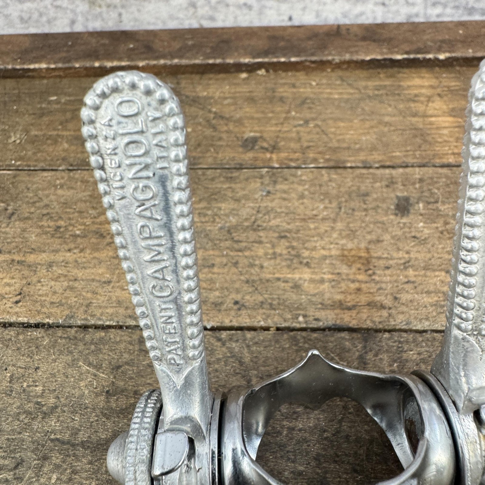 Vintage Campagnolo Downtube Friction Shifter Set 28.6 Clamp Road Bike Italy 70s
