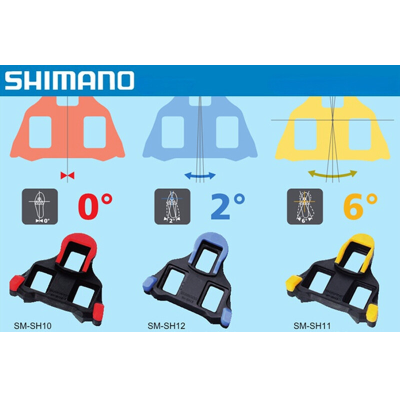 Shimano SM-SH11 SH11 SH12 Cleat set 6 Degree Float SPD-SL Road Bike Pedal Cleats