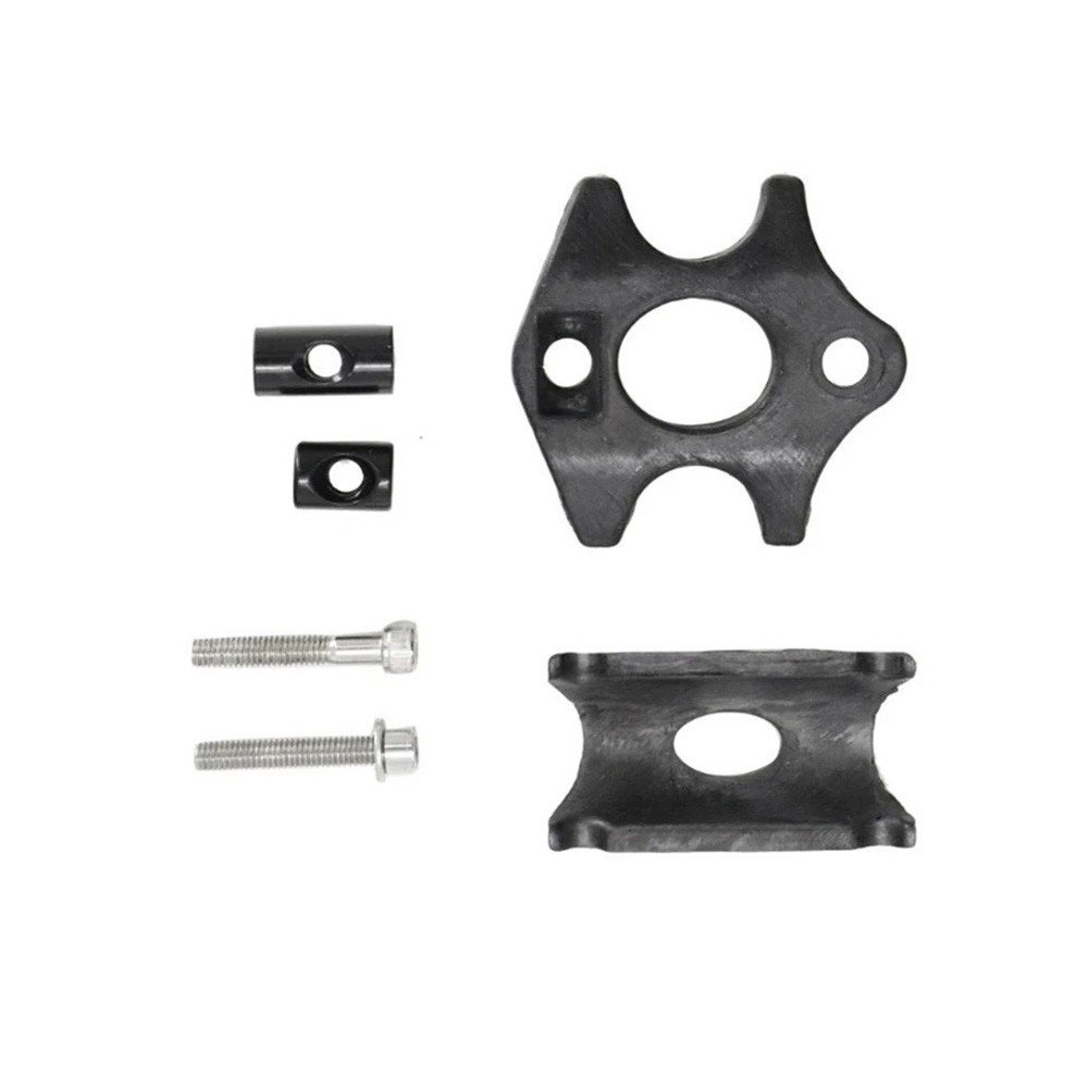1 Set Carbon Fiber Bike Seatpost Clamp For Saddle Rails 7x9mm 7x7mm Clip US SHIP