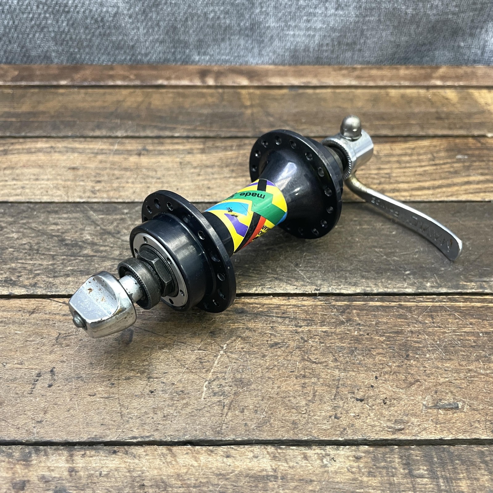 Vintage Mavic Paris Gao Dakar Hub Set 32H 100mm 130mm France Sealed Bearing 32