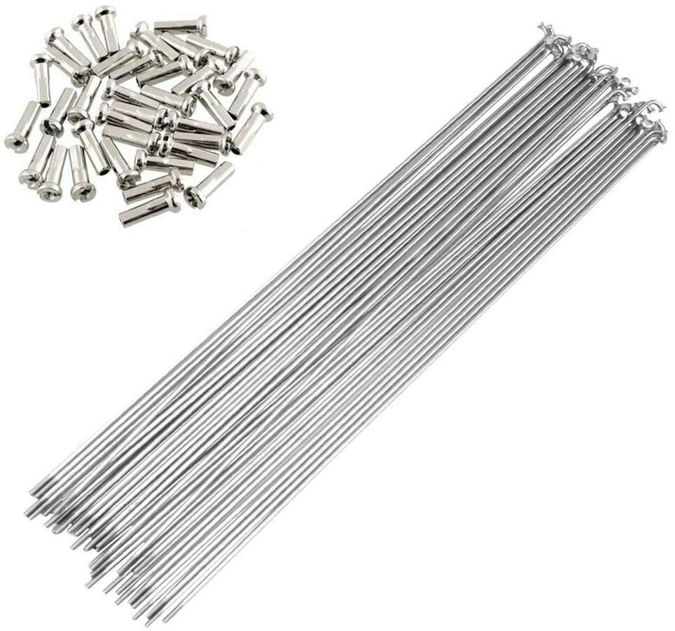 36pcs STAINLESS STEEL Bicycle Spokes HEAVY DUTY 12G x 194MM Bikes