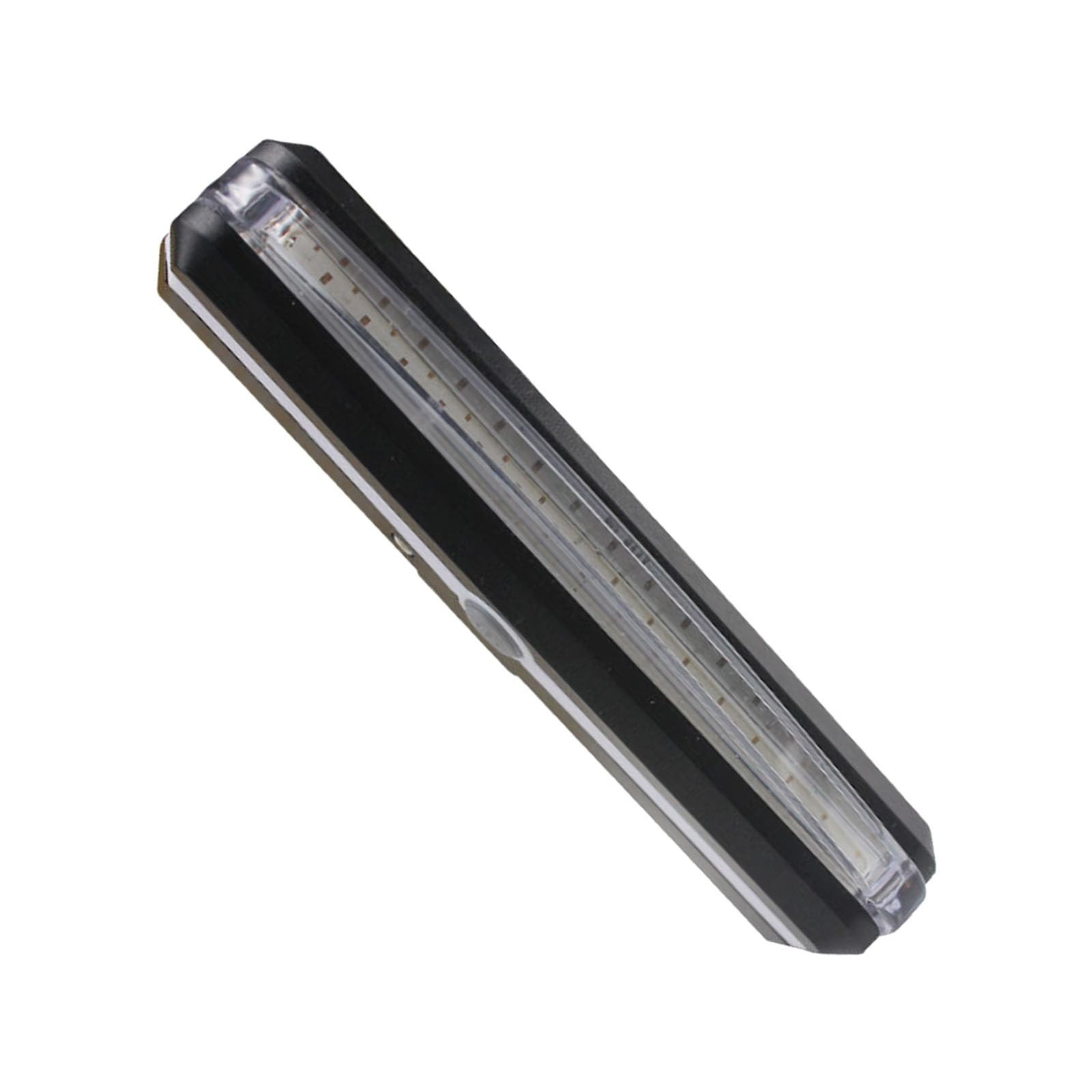 Rechargeable LED Tail Light for Bikes Rear Mount 10×1.8cm Night Visibility