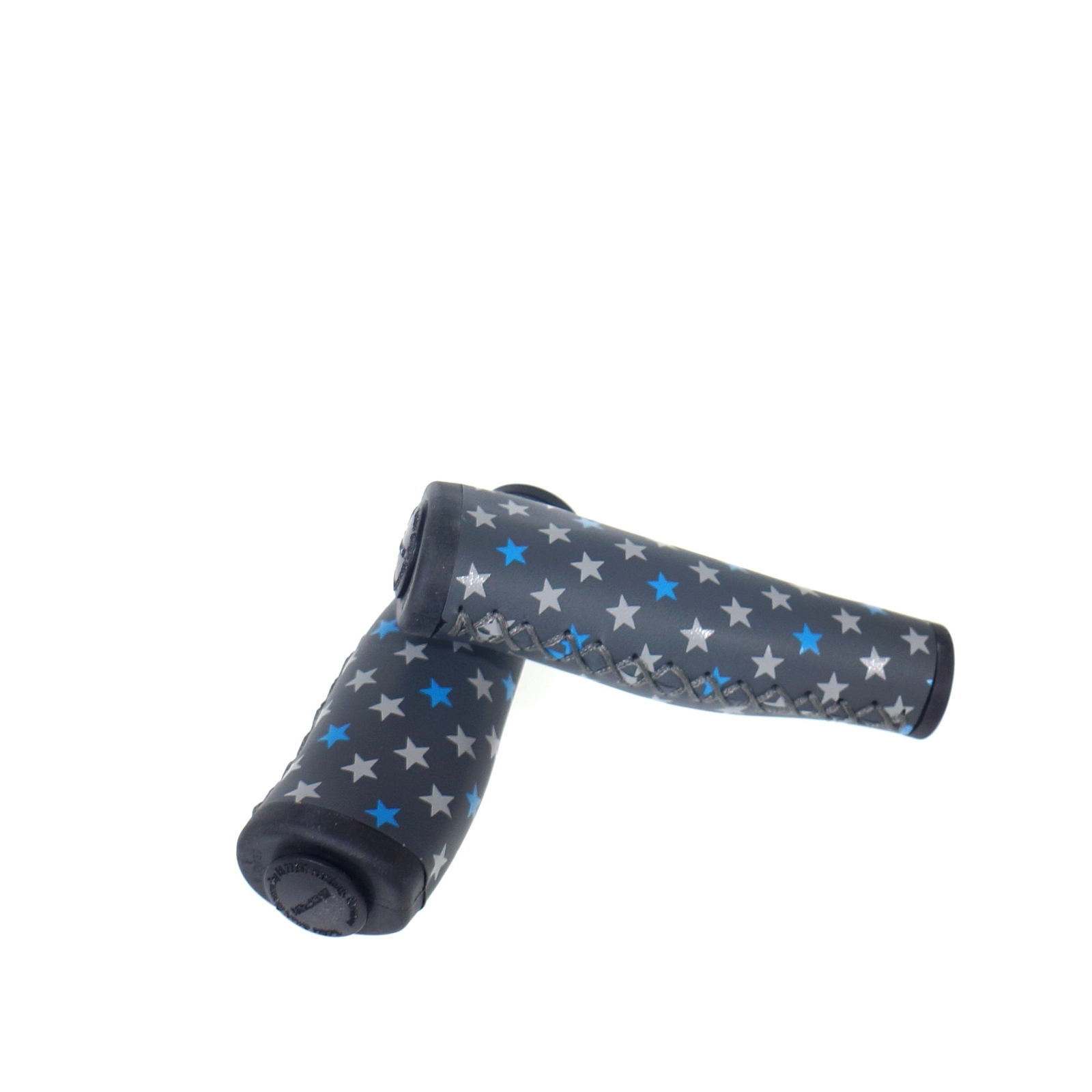 Vintage Star Print Bike Flat Bar Bicycle Handlebar Grip 135mm MTB City Bike