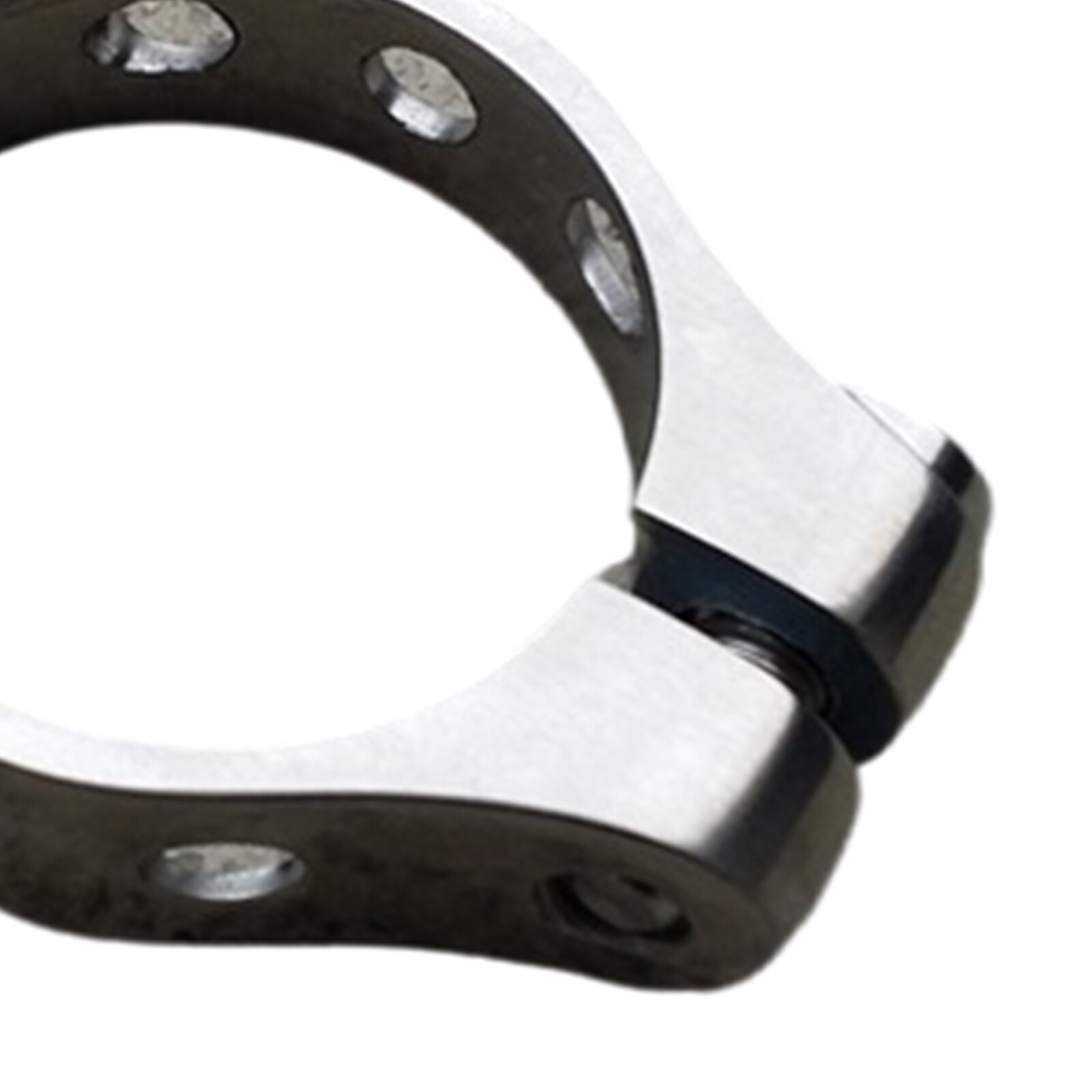 Titanium Seatpost Clamp With Rear Rack Holder 34.9mm For MTB Road Bike