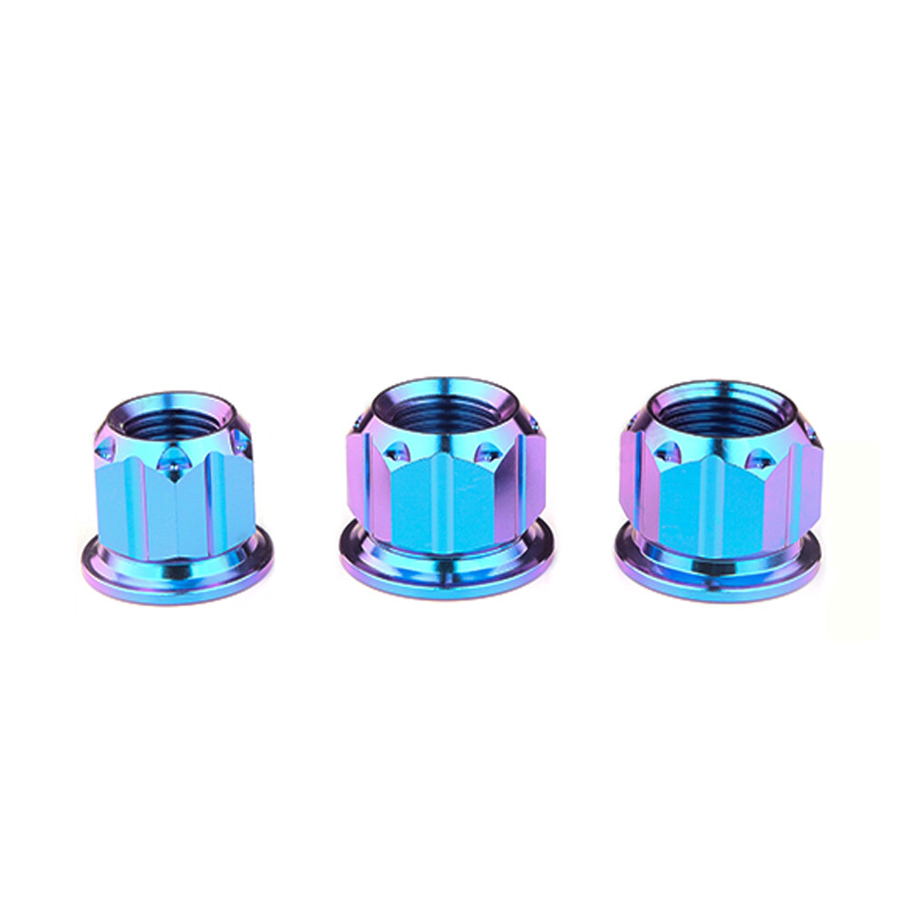 Titanium Nut Flange Hex Nuts for Bike Motorcycle M16/M18/M20/M22/M24/M25/M28