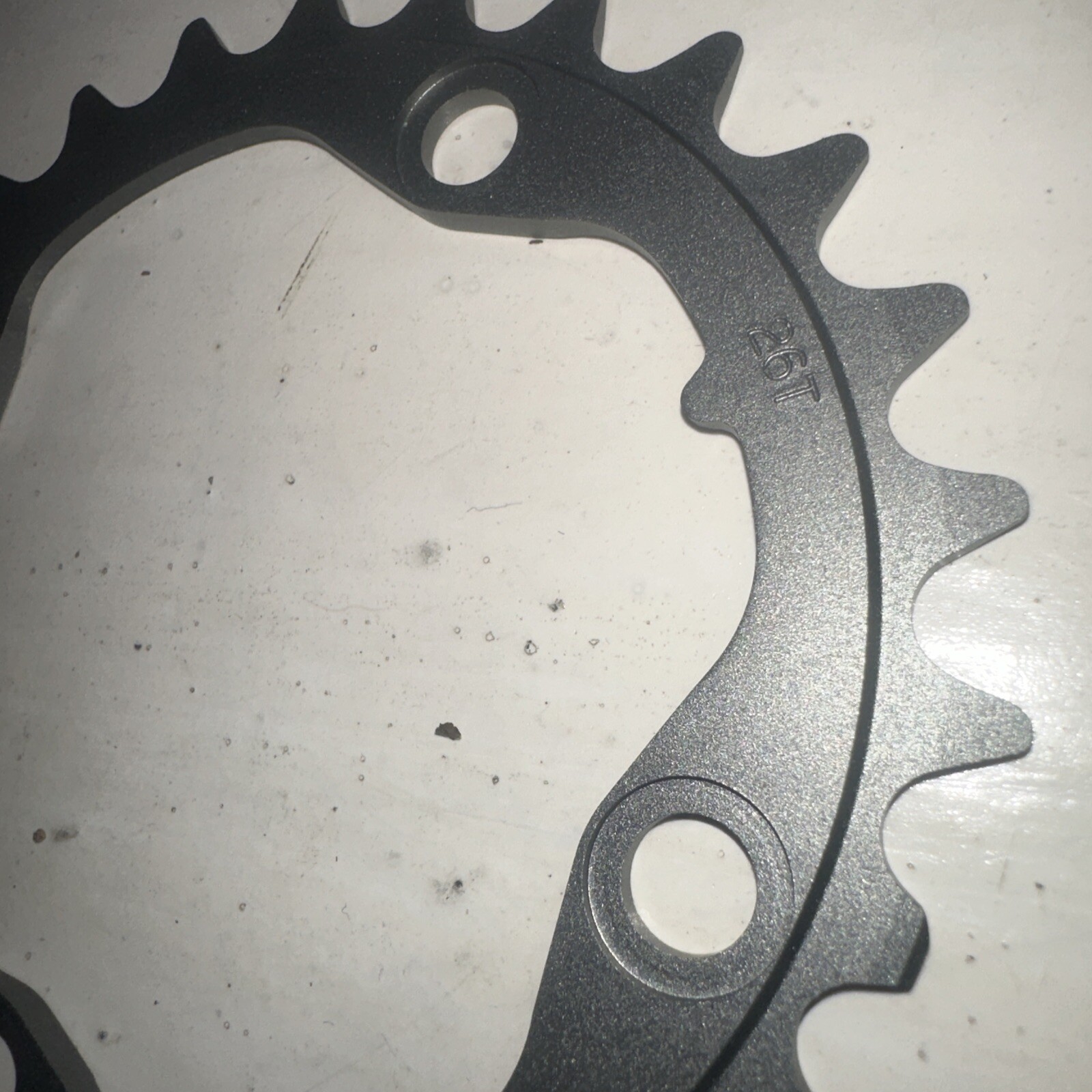 SRAM TruVativ BCD 80mm 26T Chainring XX X0 X9 X7 39/26T 2×10 Spd CrankSet Gray