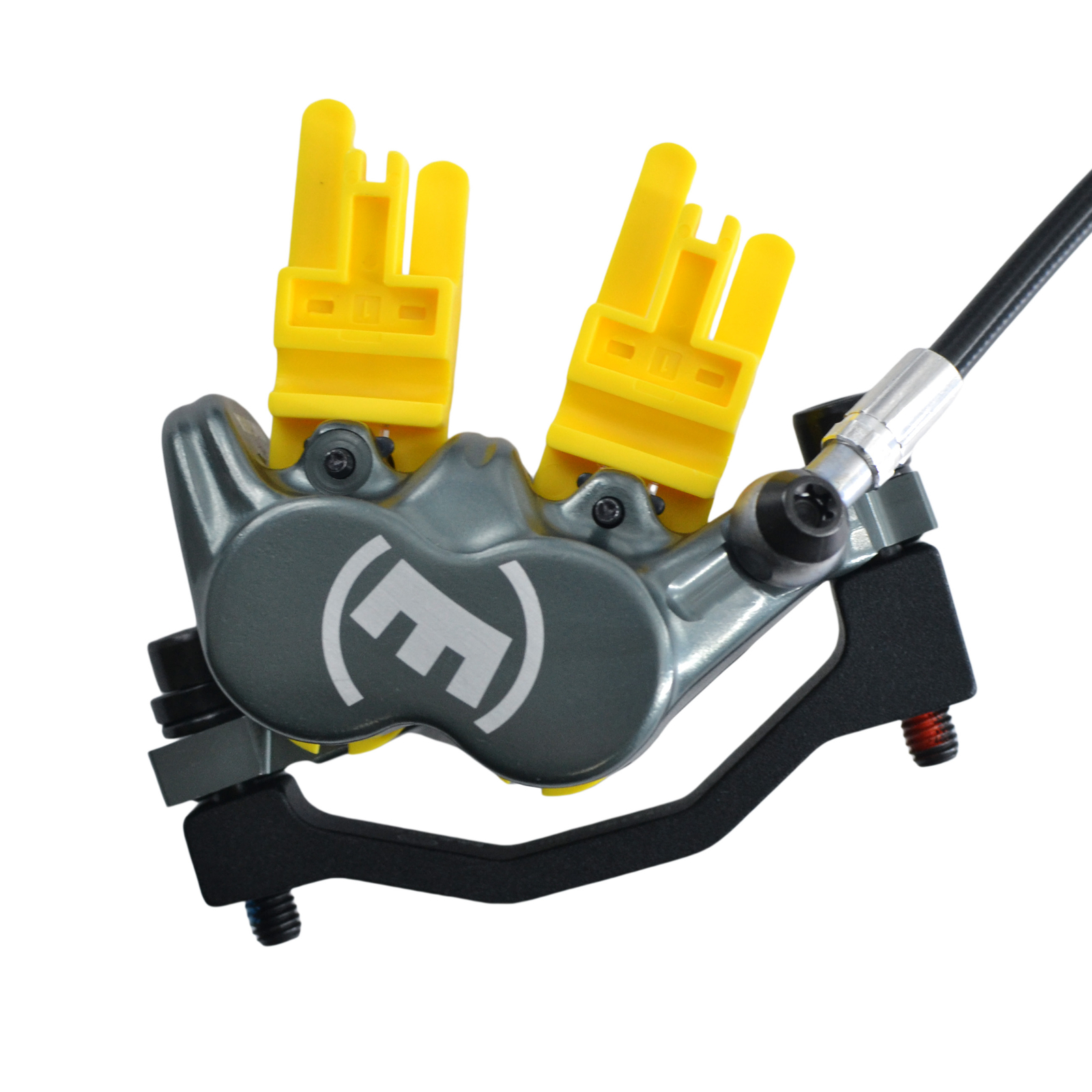 Magura MT7 HC3 4-Piston PM Hydraulic Disc Brake Set w/180&203mm Rotor (F+R)
