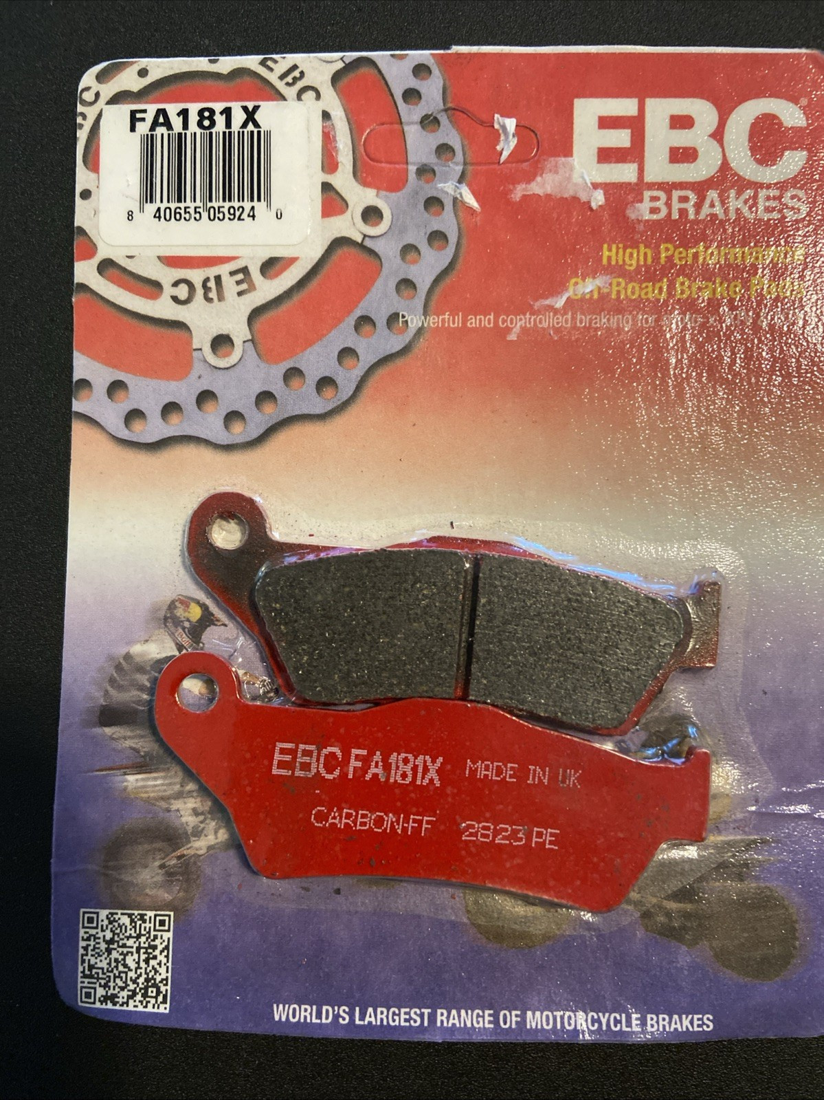 EBC Brakes FA181X Disc Brake Pad Set (NEW)