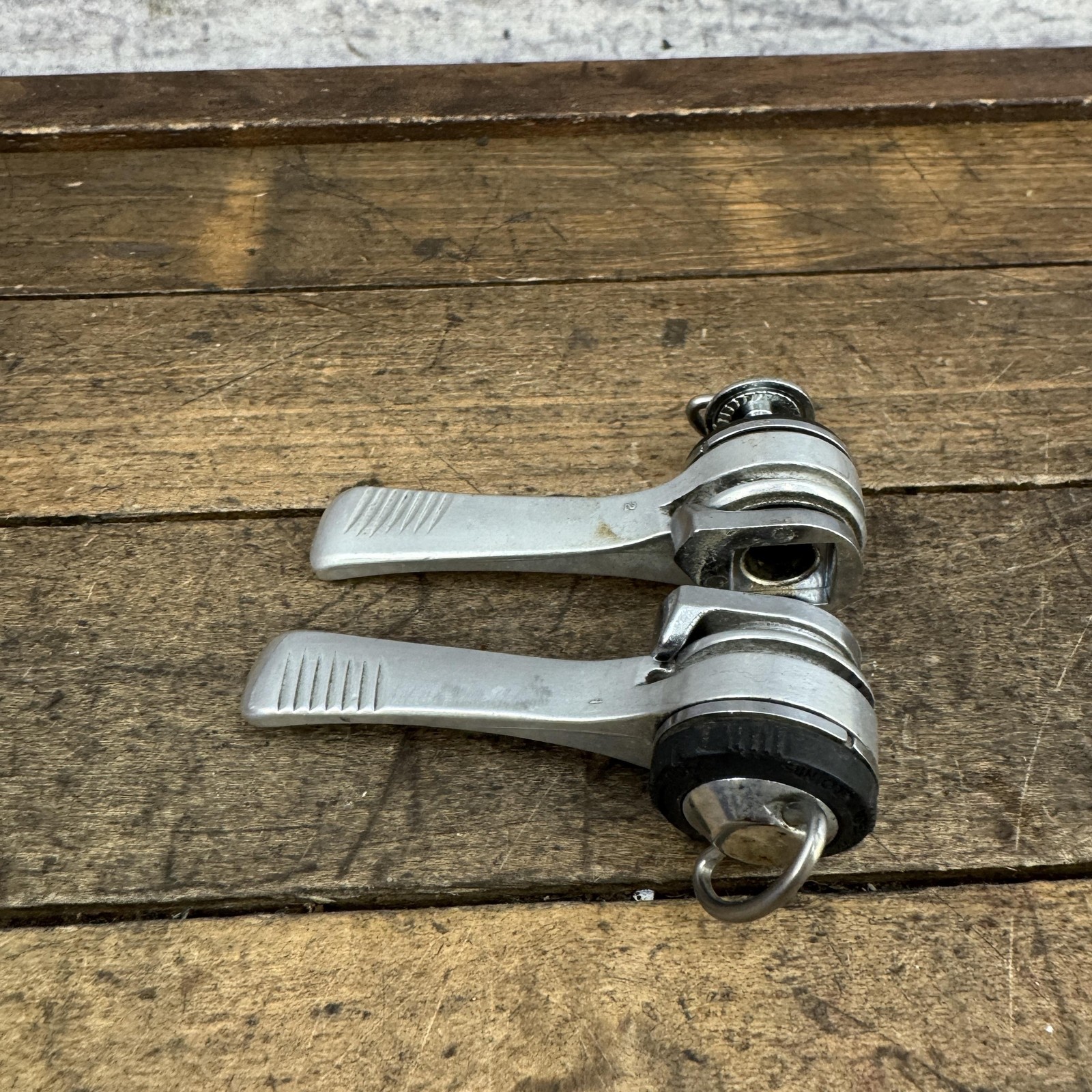 Vintage SunTour 6 Speed Index Control Downtube Shifter Set AX-3000 Only