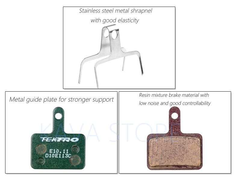 B01S MTB MT200/M315 10 Pairs TEKTRO E10.11 Brake pads Resin Disc Brake Pads