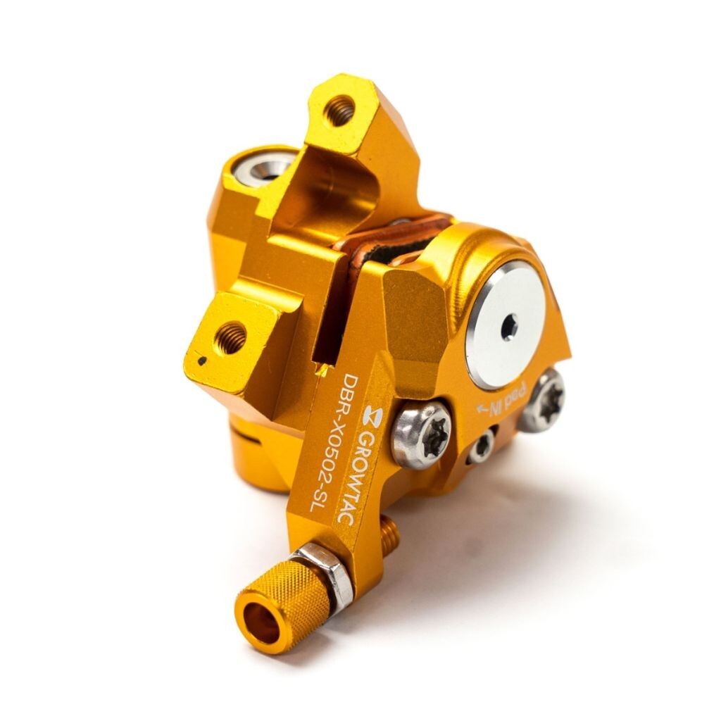 GROWTAC EQUAL Disc Brake Caliper Flat Mount Gold Single item