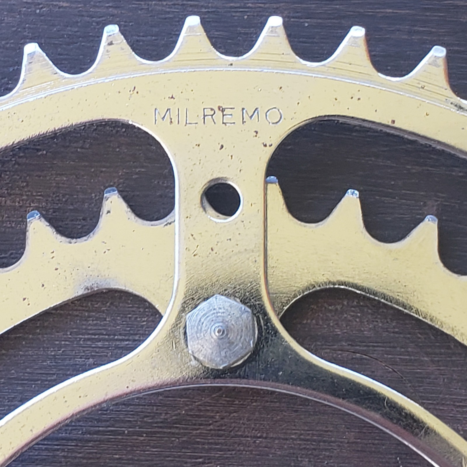 VINTAGE 1950s-1960s MILREMO STRONGLIGHT 116 BCD 52-40 DOUBLE CHAINRINGS VGC!!!