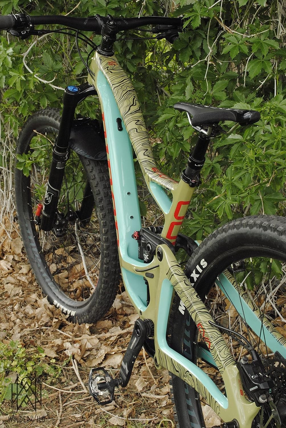 Clear Vinyl Wrap for Bicycle Frame