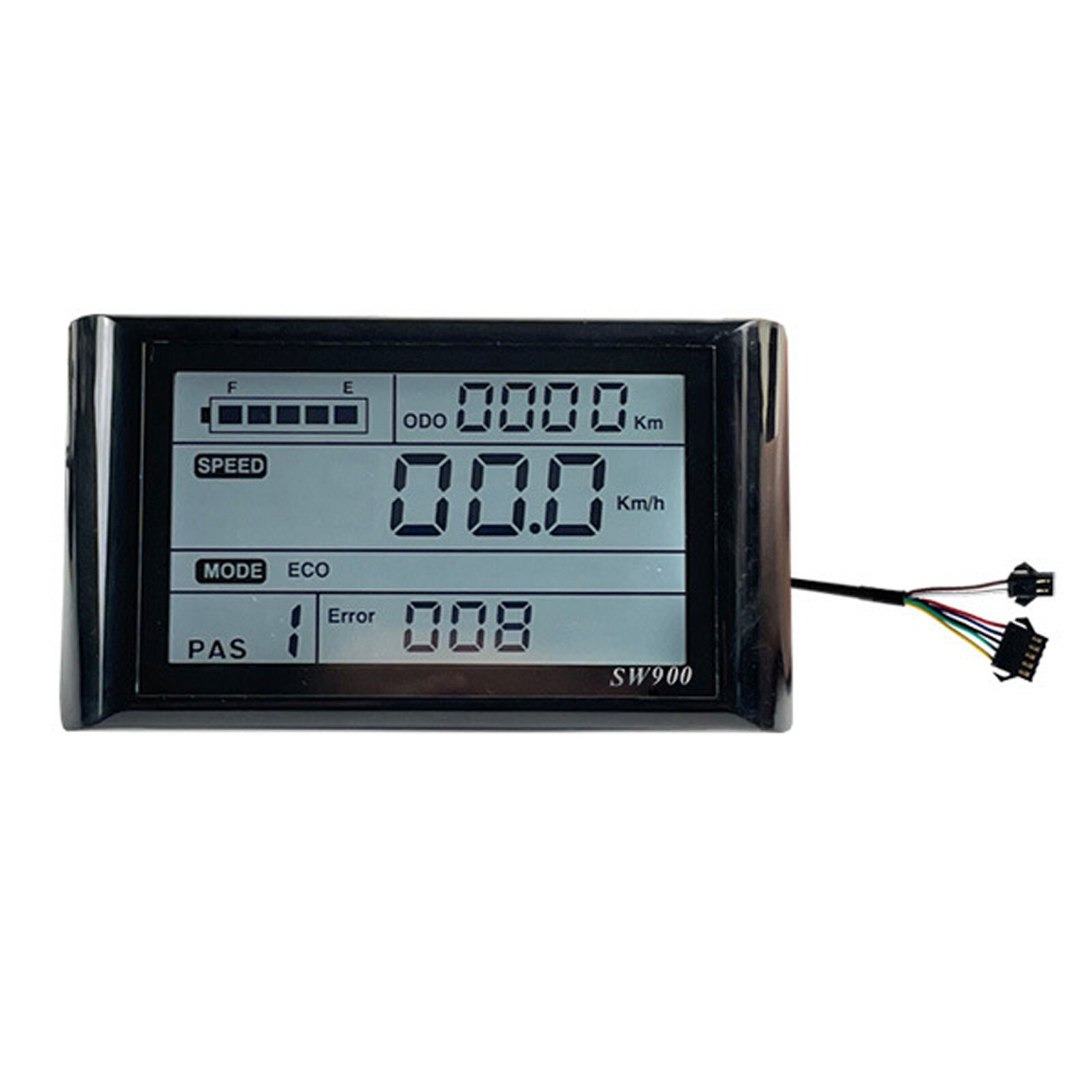 SW900 Electric Bicycle Display Meter Control Panel 24/36/48V LCD E-Bike Scooter