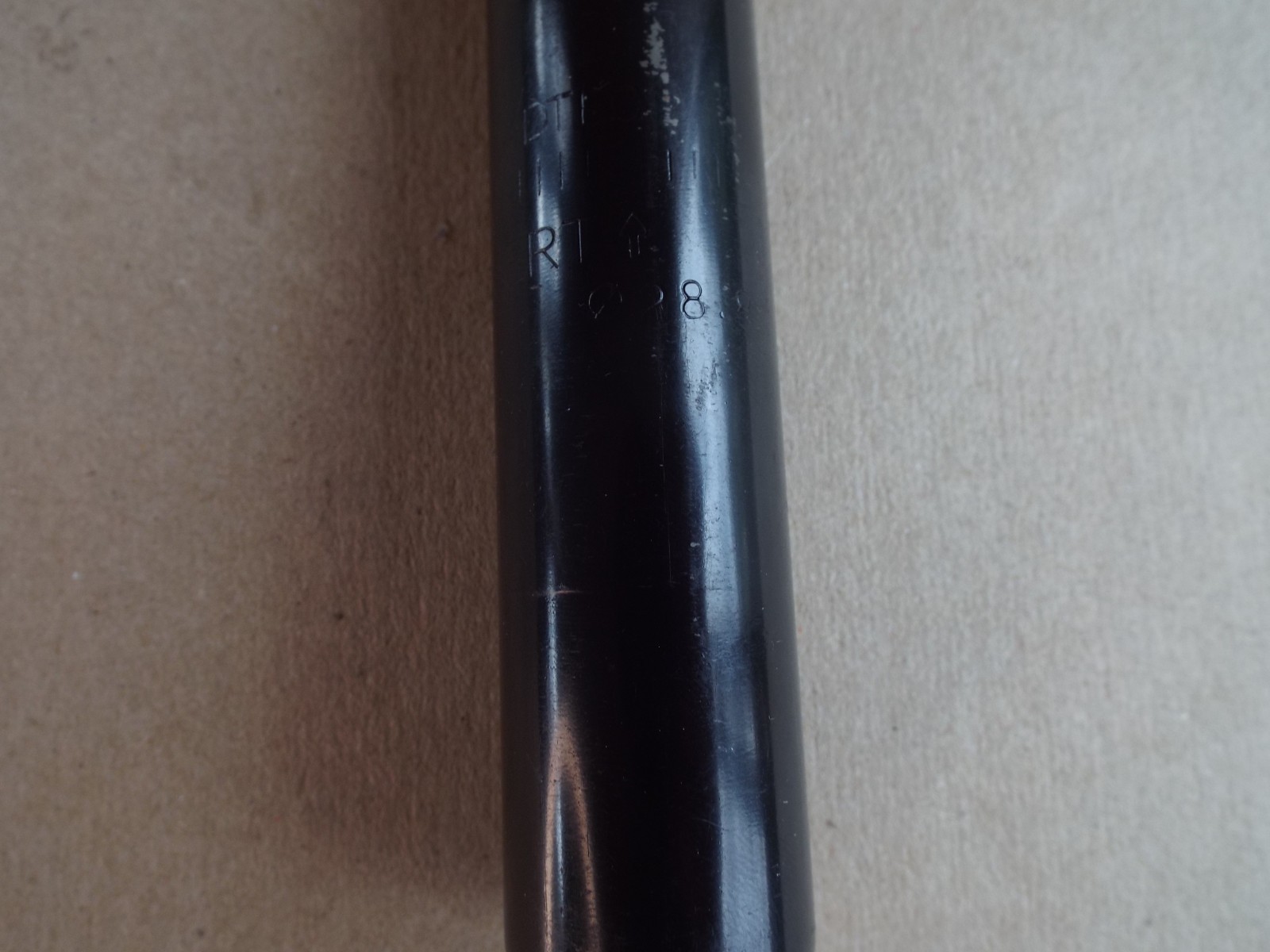 Leadtec Bicycle Black Straight Seat Post 28.8mm Length 12″ 305mm New Nice! (Read