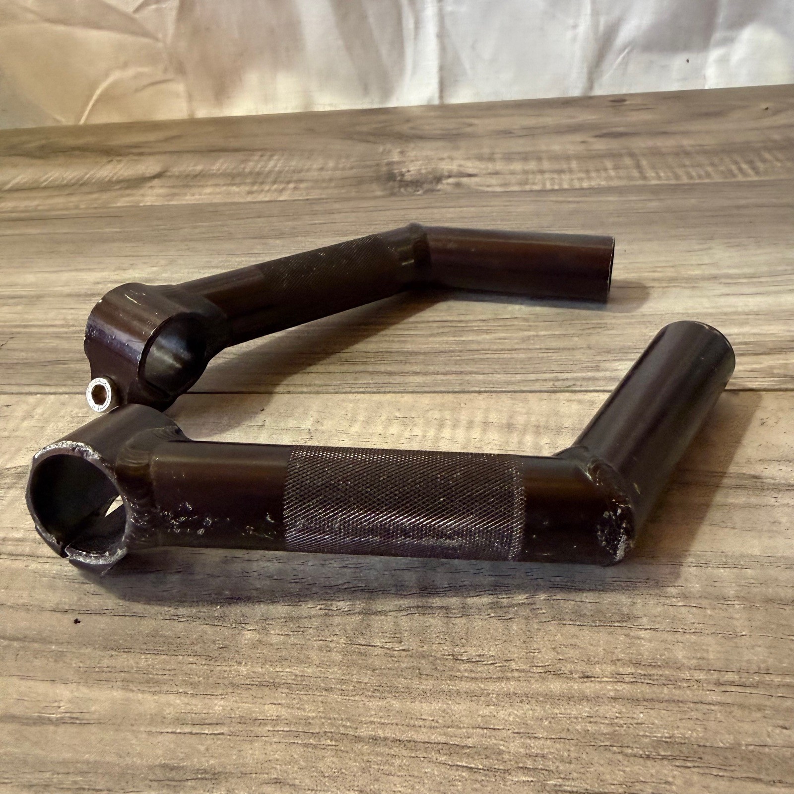 Control Tech Welded Aluminum Bar Ends Black Ano Long