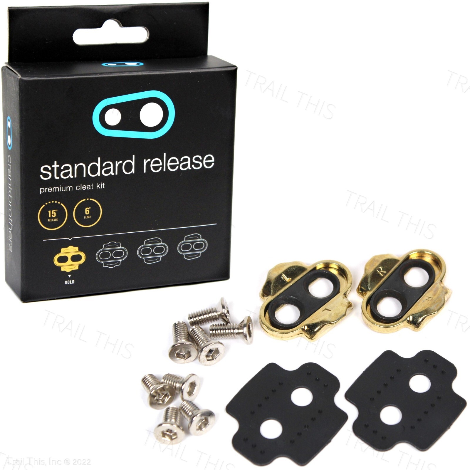 Crank Brothers Standard Release Premium Cleats Kit fit Eggbeater 1 3 Candy 7 11