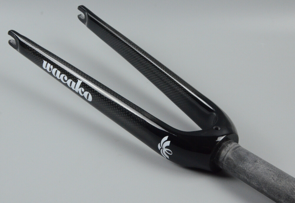 1-1/8 in Full Carbon Biyclce Fork C Brake Rigid BMX Bike Fork 16/18/20/22 in QR