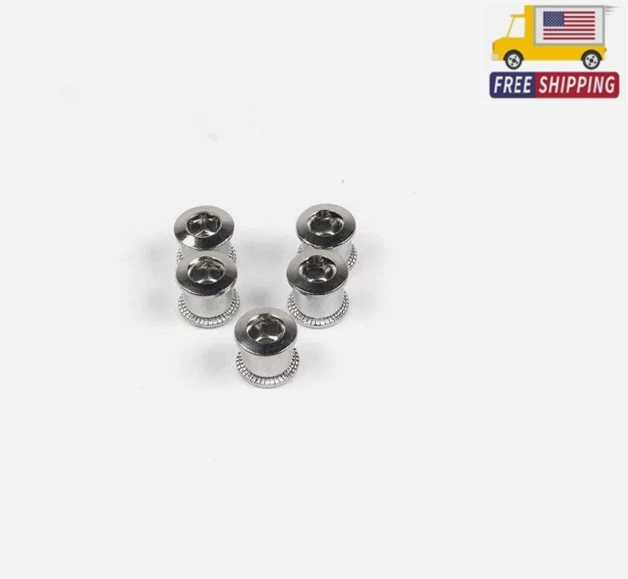 MTB Road Bike Chainring Screws Bolts Single Double Triple Speeds Stainless Steel