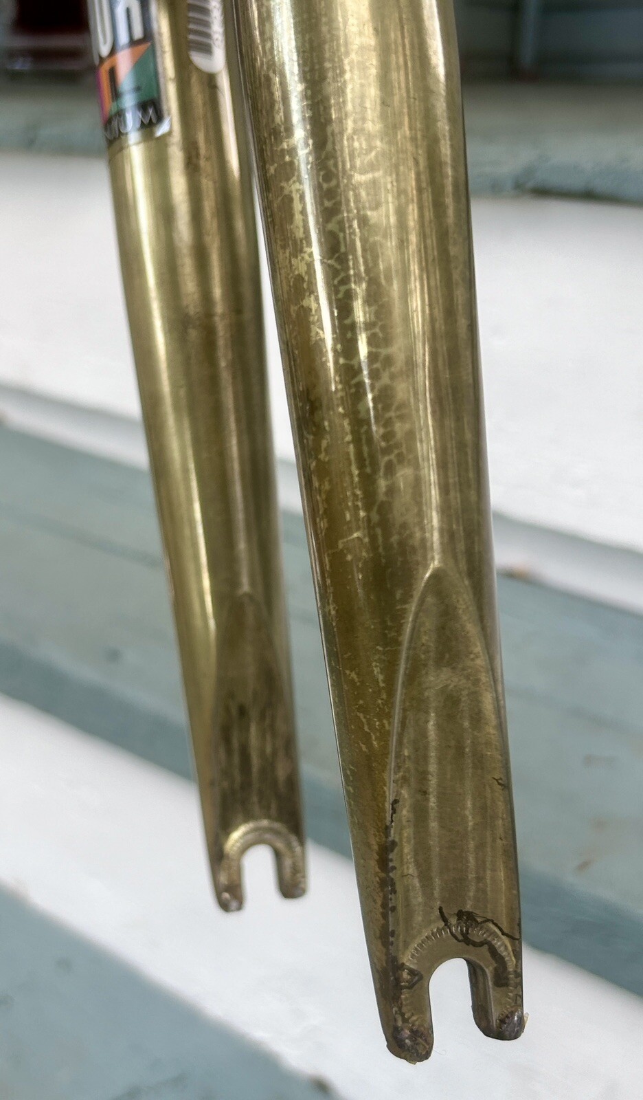 RockShox Titanium SL Mag 21 Suspension Fork Vintage Mountain Bike Yeti Ritchey