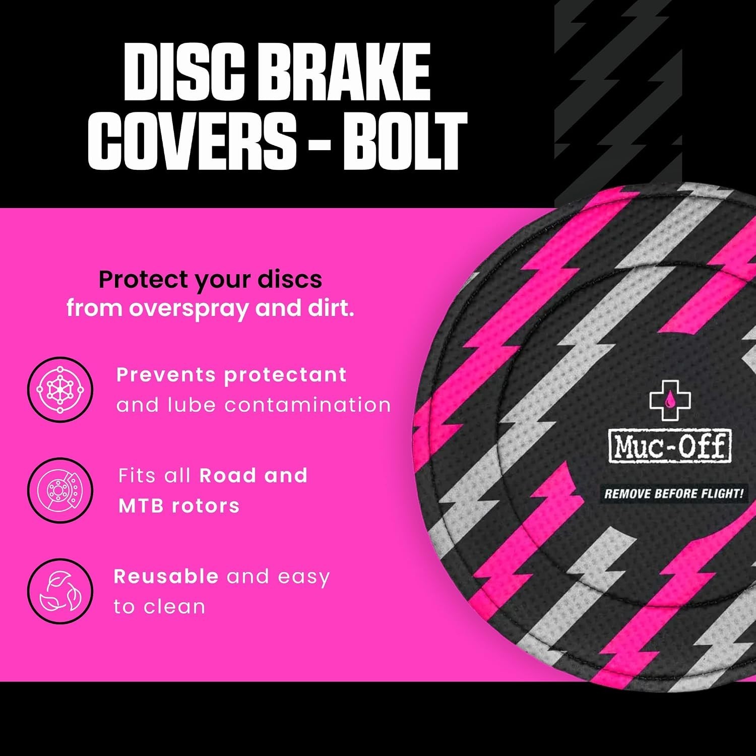 Neoprene Protective Covers for Disc Brakes