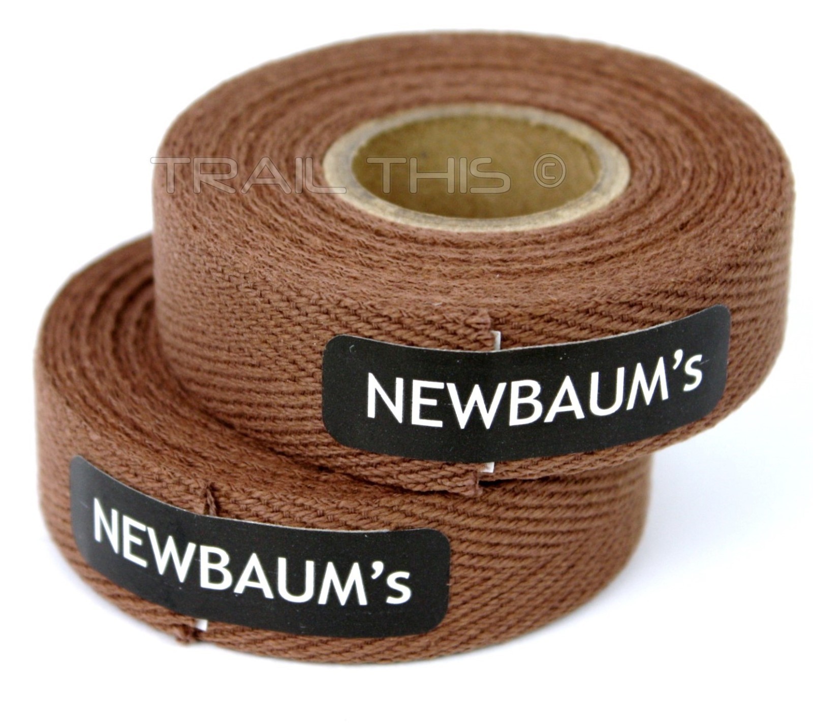 2-Rolls Newbaum’s Brown Cotton Cloth Road Bicycle Handlebar Drop Bar Tape Wrap
