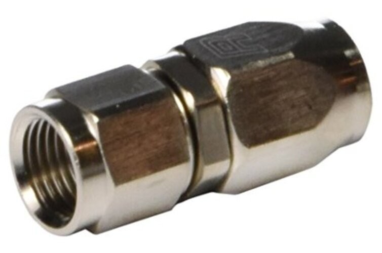 Endura Anodized Aluminum -6AN Straight Hose End – 1 Count (Pack of 1)
