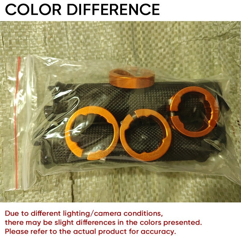 Ergonomic Rubber Bicycle Handlebar MTB Mountain Bike Grips Cycling Lock-On Ends