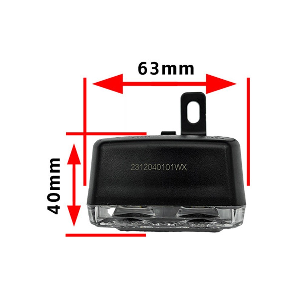 Bright LD Lamp Taillight for lctric Bicycls 36V 48V Bike Accessories